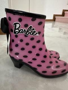 新品】長靴 ながぐつ レインブーツ バービー Barbie 長ズック