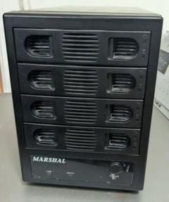 MARSHAL 4台HDDケース HDD 2TBx4 付き　（中古品）