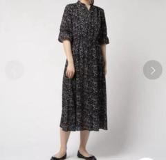テチチ　ジョーゼット花柄ワンピース