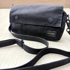 PORTER ポーター ミニ ショルダーバッグ サコッシュ ブラック