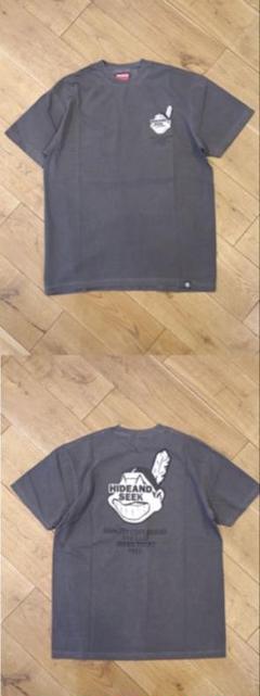 Hide and Seek「Indian S/S Tee」D-BLACK