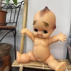 100年前のキューピーの真鍮ベル アンティーク