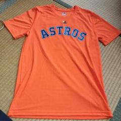 古着　ASTROS Majestic アンダーシャツ オレンジ 　レディース