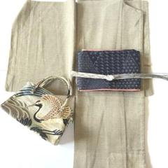kimonoarisa○厳選○未使用同然○夏物単衣○夏帯○絽織の洒落