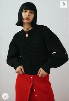 【未使用タグ付】HeRIN.CYE 3D knit tops