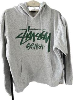 STTUSY ロゴパーカー　グレー Stussy グレー ロゴパーカー - メルカリ