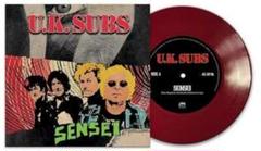 ＊新品特価EP U.K. SUBS/SENSEI(RED VINYL仕様)