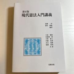 現代憲法入門講義