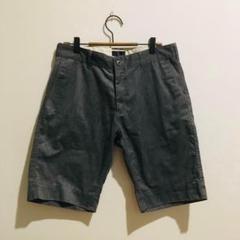 グレー　メンズ　ZIP FIVE ハーフパンツ　フォーマル　Lサイズ