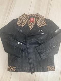 美品　ラルフローレン　レザージャケット　牛皮　キッズ　125/6 革ジャン Ralph Lauren/ラルフローレン PIG LEATHER ピッグレザー レザー