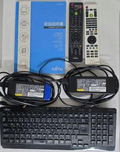 Fujitsu パソコン周辺機器 ACADAPTER キーボード リモコンセット
