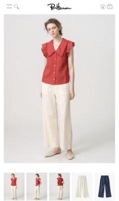 現行品　RHC Linen Rayon Easy Military Pants 現行品RHC Linen Rayon Easy Military Pants