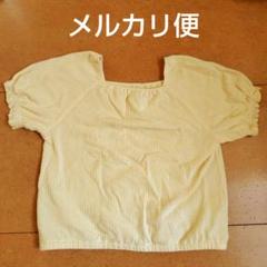 子供服 キッズ ユニクロ 140cm 黄色 半袖 トップス