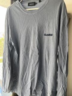 XLARGE グレー 長袖Tシャツ