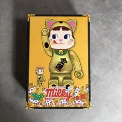 新品 NY@BRICK 招き猫 ペコちゃん 金メッキ 100% & 400%のサムネイル