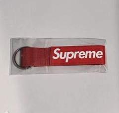 Supreme Webbing Keychain キーホルダー　レッドのサムネイル