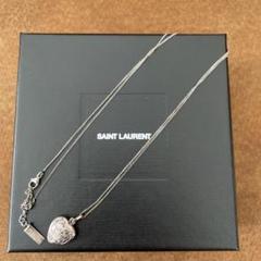 サンローラン SAINT LAURENT ハートモチーフペンダント