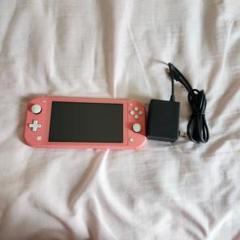 NintendoSwitch コーラル本体+アダプター
