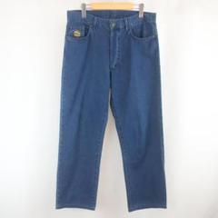 BRUNELLO CUCINELLI デニム ボタンフライ 刺繍ロゴ レザー BRUNELLO CUCINELLI デニム ボタンフライ 刺繍ロゴ レザー