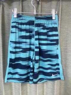 Nike Dri-FIT ボーダーパンツ サイズL ハーフパンツ　緑　ネイビー