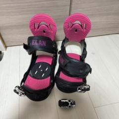 ⭐︎elan☆スノーボードビンディング☆ ELAN スノーボード バインディング付き 142㎝（ELAN