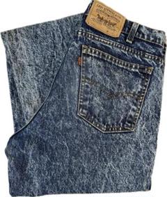90's Levi's 550 USA製 W32 ケミカルウォッシュのサムネイル