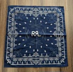 新品 RRL Double RL ダブルアールエル インディゴ バンダナ