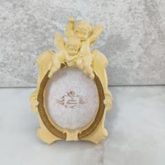 天使の彫刻 フォトフレーム