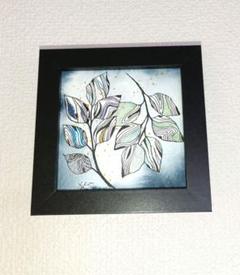 秋のひととき(size L/画用紙 9x12.8)小さな水彩画原画