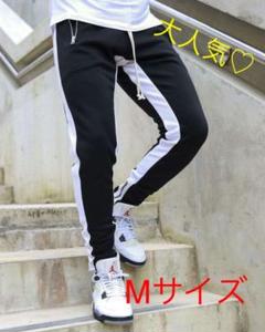 『大人気♡ジョガーパンツ♡ストレッチ スウェット(ブラック)M』jtpg