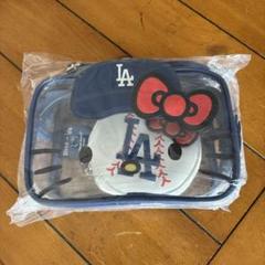 【新品未開封】 ハローキティ ロサンゼルス ドジャース フィギュア 新品球団配布！大谷翔平在籍LAドジャース&ハローキティ