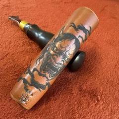 プルームオーラ本革カバー　般若モデル