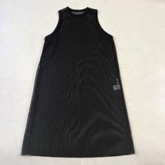 未使用級 HYKE メッシュ スリーブレスドレス ワンピース ロング