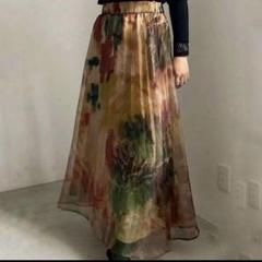 AMERI und willow paint pleats skirt