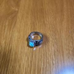 美品【Schott x LFC College Ring】ターコイズシルバー 美品【Schott x LFC College Ring】ターコイズシルバー