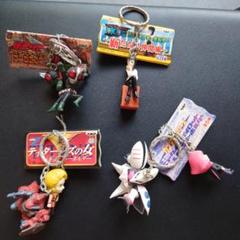 ワンピース　ガンダム　仮面ライダー　フィギュアキーホルダー　昭和レトロ　まとめて