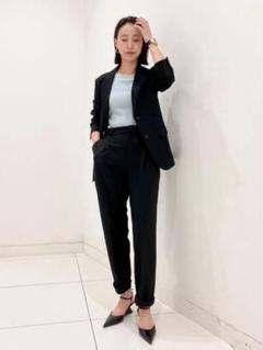 2025年最新】UNIQLO レディース ビジネス パンツスーツ上下の