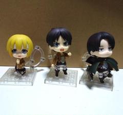 ねんどろいど 進撃の巨人 3体セット エレン リヴァイ アルミン ねんどろいど 進撃の巨人 3体セット エレン リヴァイ アルミン