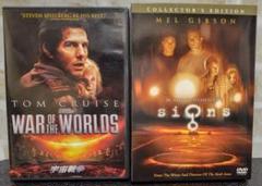 「宇宙戦争」「サイン」　SF　DVD　セル版のサムネイル