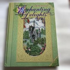 クロスステッチ刺繍　洋書　希少本　Enchanting Delights