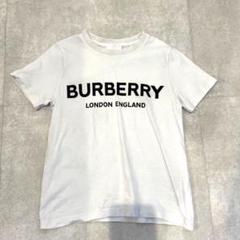 新品未使用タグ付き　バーバリーキッズ　Tシャツ　水色 新品未使用タグ付き バーバリーキッズ Tシャツ 水色