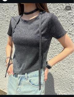 ENVYM アシメハムラメトップス