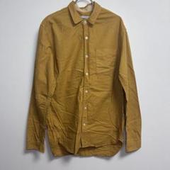 ✨綿100％✨ Dovetail 【L】 シャツ カジュアル シンプル 無地 黄