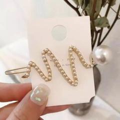 パール ヘアクリップ