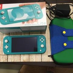 NINTENDO Switch lite ターコイズ ケース付き