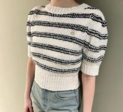 SNIDELの半袖ニット　トップスのサムネイル
