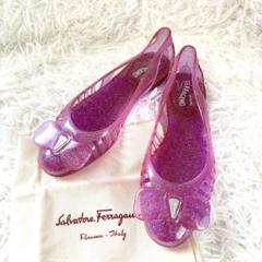 美品 SalvatoreFerragamo ヴァラリボン ミュール サンダル 美品 Salvatore Ferragamo サルヴァトーレフェラガモ ヴァラ