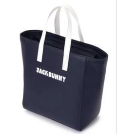 Jack Bunny!!/ジャックバニー 大判トートバッグ【ブラック】新品！ Jack Bunny!! 【NEW】【ニュー定番25-トートバッグ】Jack