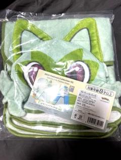 Ｅ賞ポンチョブランケット　ポケモン　ニャオハ　ポッチャマ ♡新品♡ポケモン ニャオハ ポンチョブランケット - メルカリ