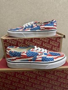 VANS オーセンティック　アメリカ国旗柄　星条旗柄　90年代デッド　サイズ26 2025年最新】vans 星条旗の人気アイテム - メルカリ